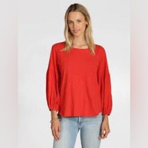 Dylan Slub Jersey Tee w/ Gauze Sleeve size Small like new